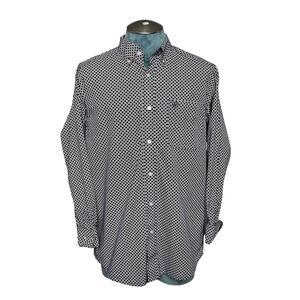 Ariat Medgar Classic Long Sleeve Button Down Shirt Size XXL Western Stretch